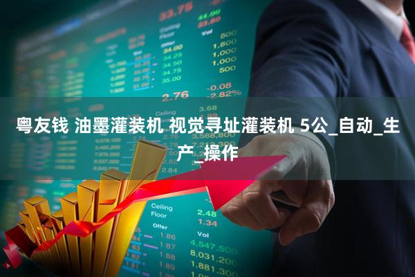 粤友钱 油墨灌装机 视觉寻址灌装机 5公_自动_生产_操作