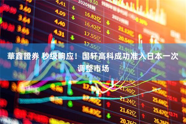華鑫證券 秒级响应！国轩高科成功准入日本一次调整市场